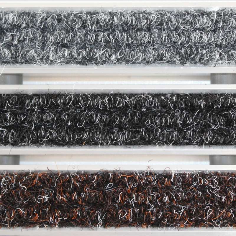 Clean Ryps - Scrub 80 x 100 cm - wycieraczka aluminiowa